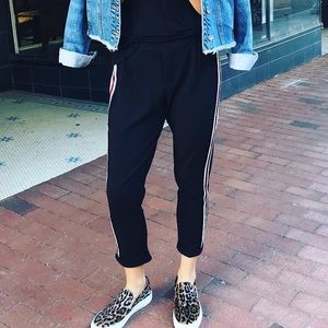 Racing stripe pant